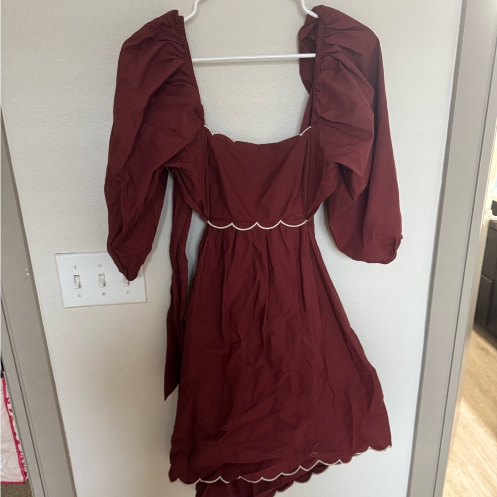 Anthropologie Forever that girl Puff Sleeve Dress - Picture 5 of 6